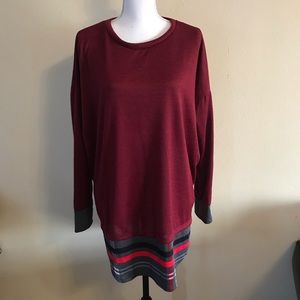 Burgundy Tunic Large